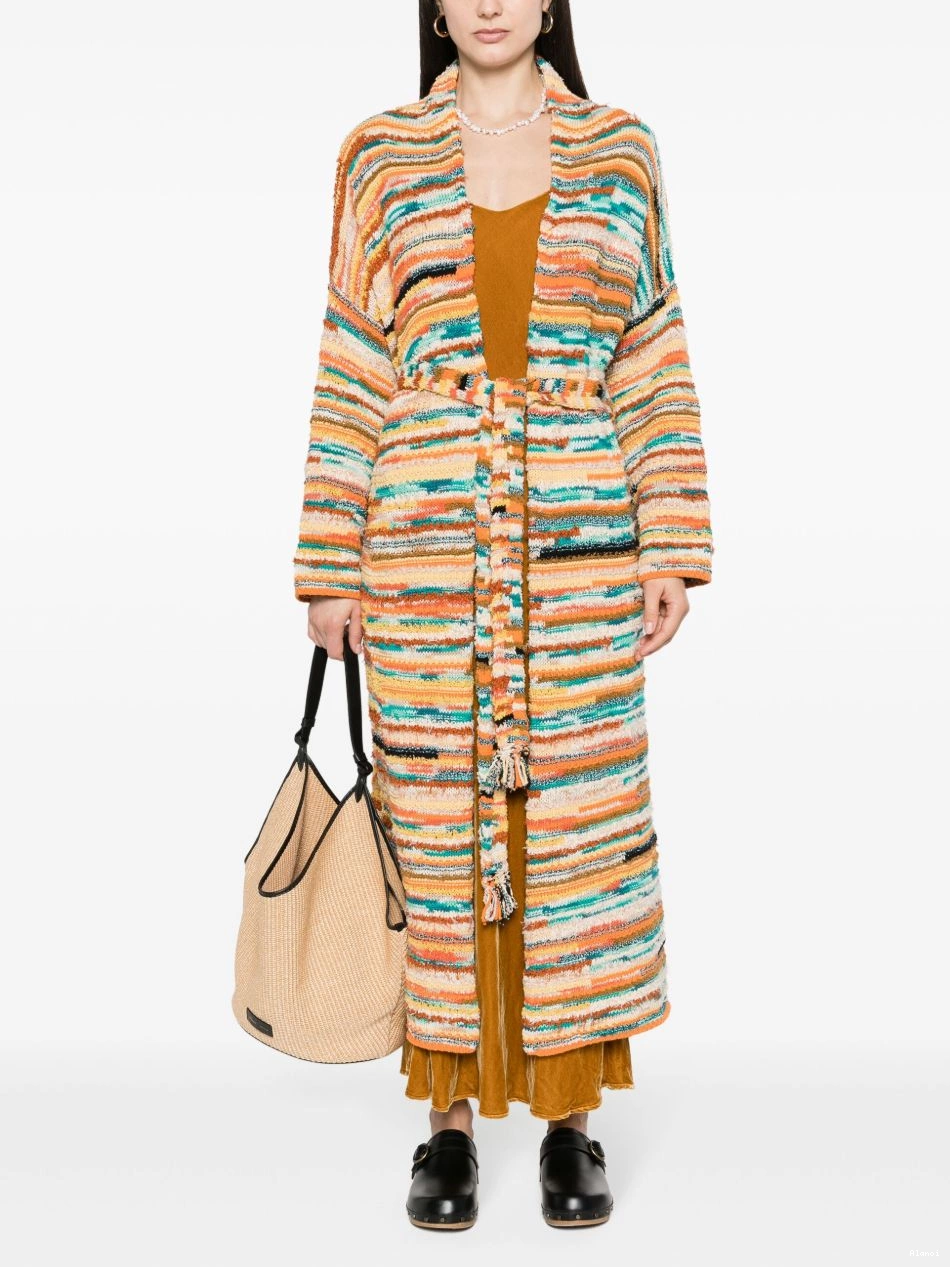 Cheap patterned-intarsia coat Alanui Women Maduray 0821